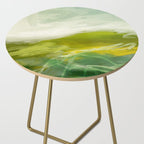 green landscape abstract art Side Table Gallery Image 2