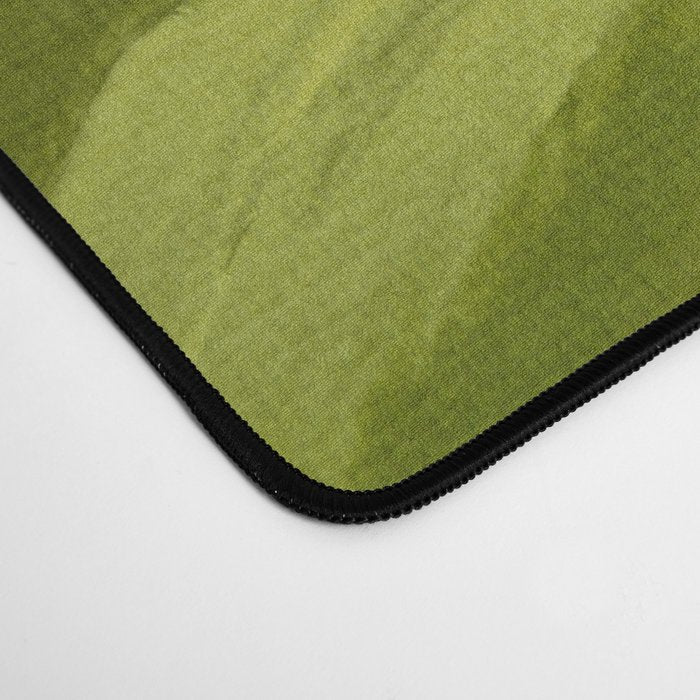 green landscape abstract art Desk Mat Gallery Image 4