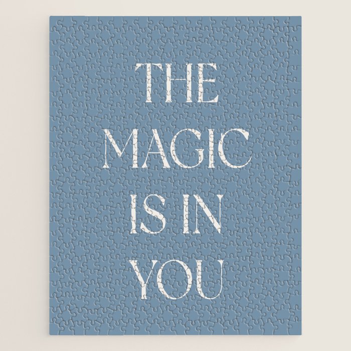 The Magic Is In You Blue Jigsaw Puzzle Gallery Image 1