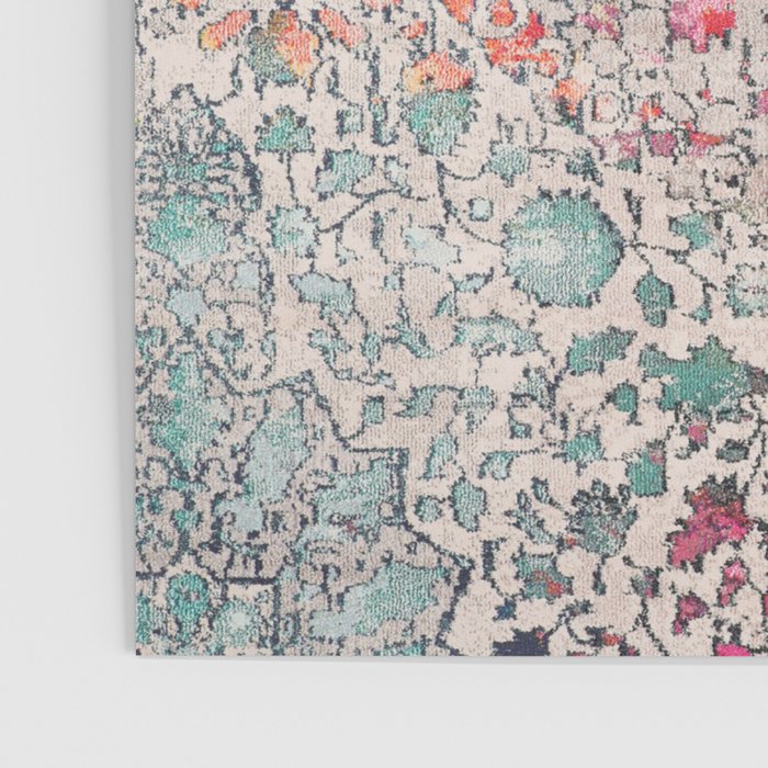 N258 - Vintage Glam Farmhouse Boho Traditional Floral Moroccan Style Poster Gallery Image 3