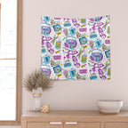 90s Summer  Wall Tapestry Gallery Image 2