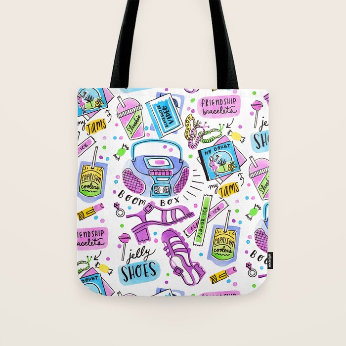 90s Summer  Tote Bag Gallery Image 1