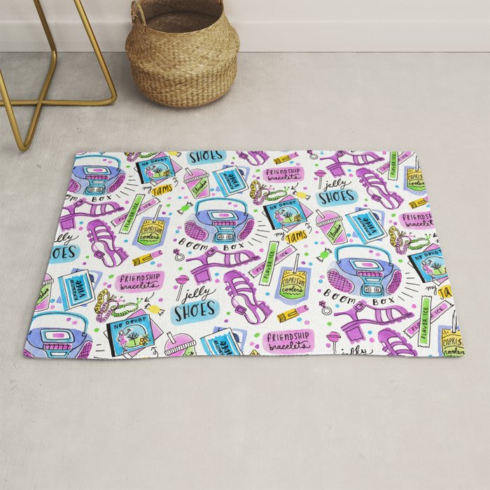 90s Summer  Rug Gallery Image 1