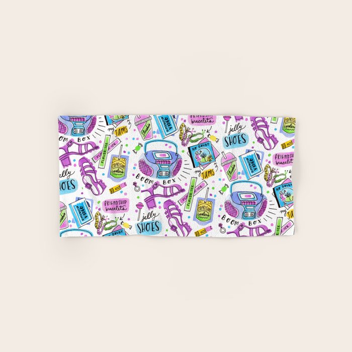 90s Summer  Bath Towel Gallery Image 1
