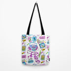 90s Summer  Tote Bag Gallery Image 2
