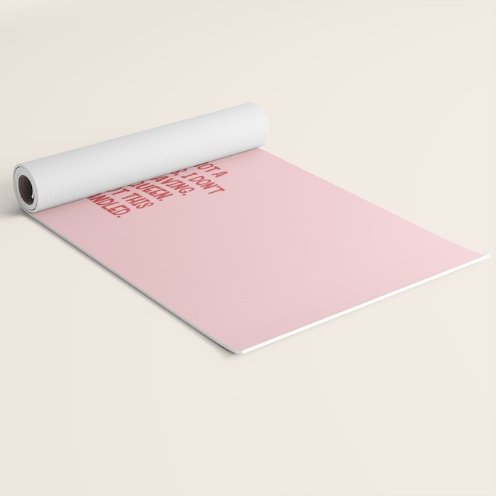 I've Got This Shit Handled, Funny,  Saying Yoga Mat Gallery Image 2