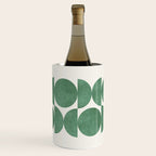 Green Retro Scandinavian - Mid Century Modern Wine Chiller Gallery Image 1