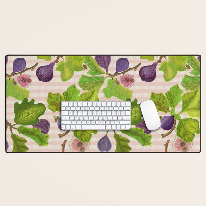 Fig Branches Desk Mat Gallery Image 1
