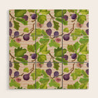Fig Branches Wood Wall Art Gallery Image 1