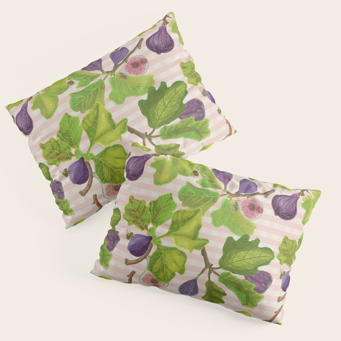 Fig Branches Pillow Sham Gallery Image 3