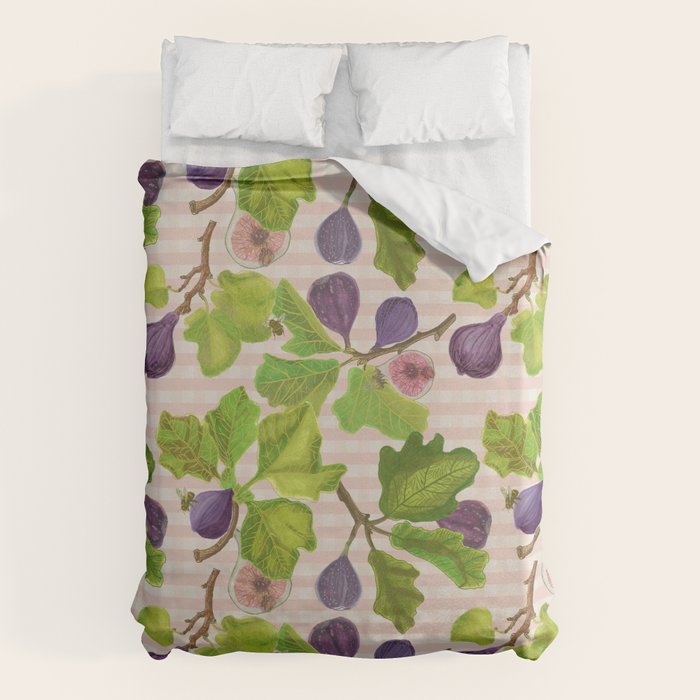 Fig Branches Duvet Cover Gallery Image 6