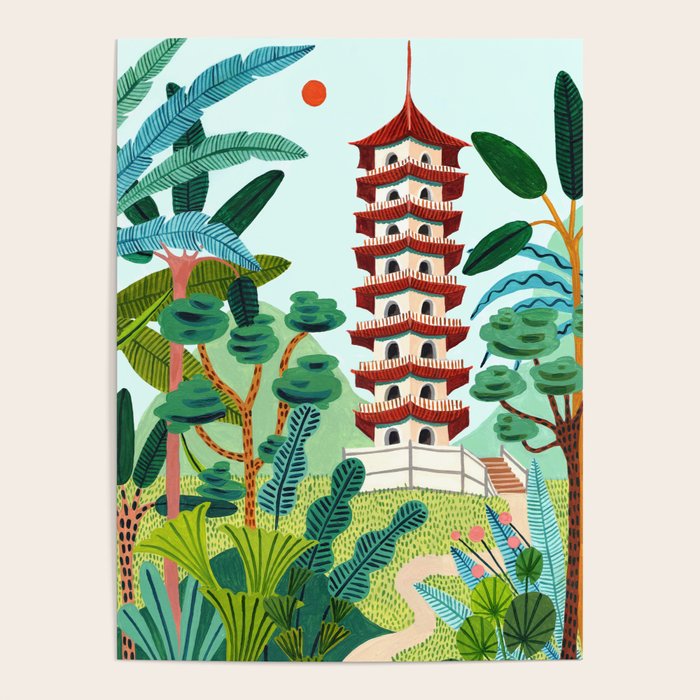 Singapore's Chinese Gardens Poster Gallery Image 4
