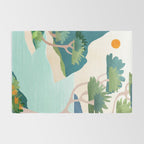 A Perfect Moment - Italian Coastal Landscape Rug Gallery Image 2