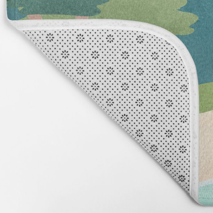 A Perfect Moment - Italian Coastal Landscape Bath Mat Gallery Image 2