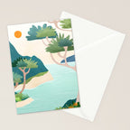 A Perfect Moment - Italian Coastal Landscape Stationery Card Gallery Image 2