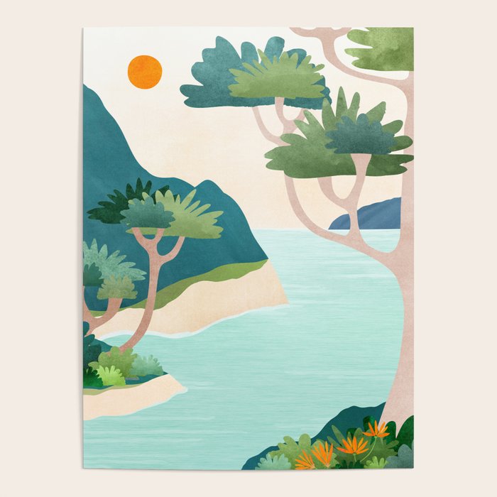 A Perfect Moment - Italian Coastal Landscape Poster Gallery Image 4