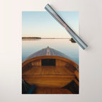 Summer Mornings On The Lake Wrapping Paper Gallery Image 1