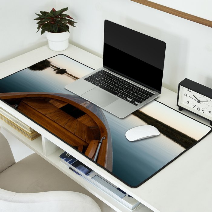 Summer Mornings On The Lake Desk Mat Gallery Image 2
