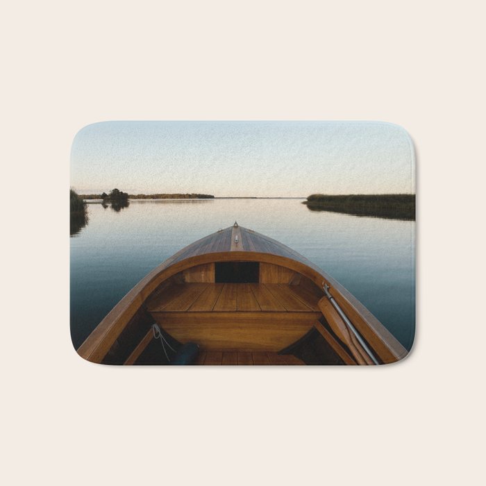 Summer Mornings On The Lake Bath Mat Gallery Image 1