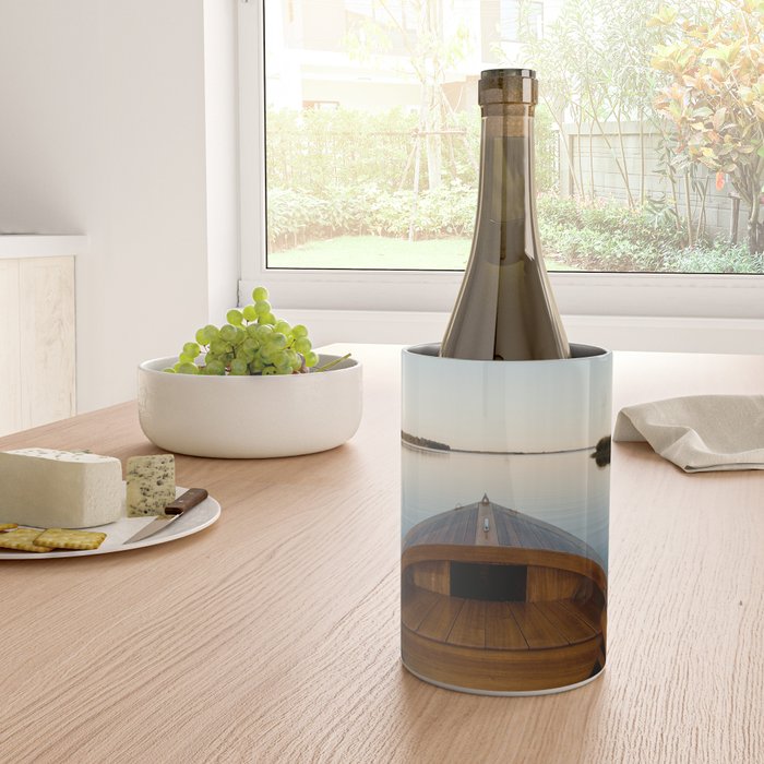 Summer Mornings On The Lake Wine Chiller Gallery Image 4