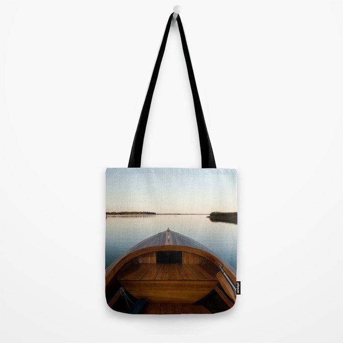 Summer Mornings On The Lake Tote Bag Gallery Image 2