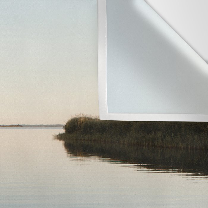 Summer Mornings On The Lake Wall Tapestry Gallery Image 3