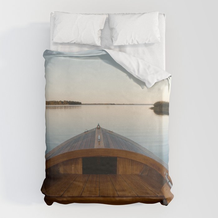 Summer Mornings On The Lake Duvet Cover Gallery Image 6