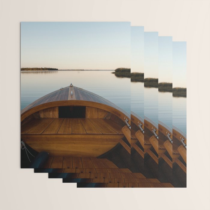 Summer Mornings On The Lake Wrapping Paper Gallery Image 3