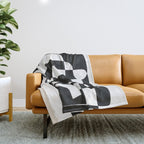 Shape Form I Throw Blanket Gallery Image 1