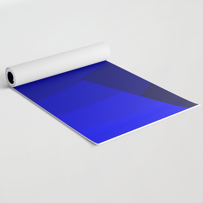 Just Blue #decor #society6 #buyart Yoga Mat Gallery Image 2
