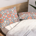 Shakhrisyabz  Suzani  Antique Uzbekistan Print Pillow Sham Gallery Image 2