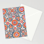 Shakhrisyabz  Suzani  Antique Uzbekistan Print Stationery Card Gallery Image 2