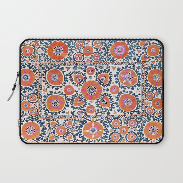 Shakhrisyabz  Suzani  Antique Uzbekistan Print Laptop Sleeve Gallery Image 1