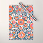 Shakhrisyabz  Suzani  Antique Uzbekistan Print Wrapping Paper Gallery Image 1