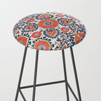 Shakhrisyabz  Suzani  Antique Uzbekistan Print Stool Gallery Image 2