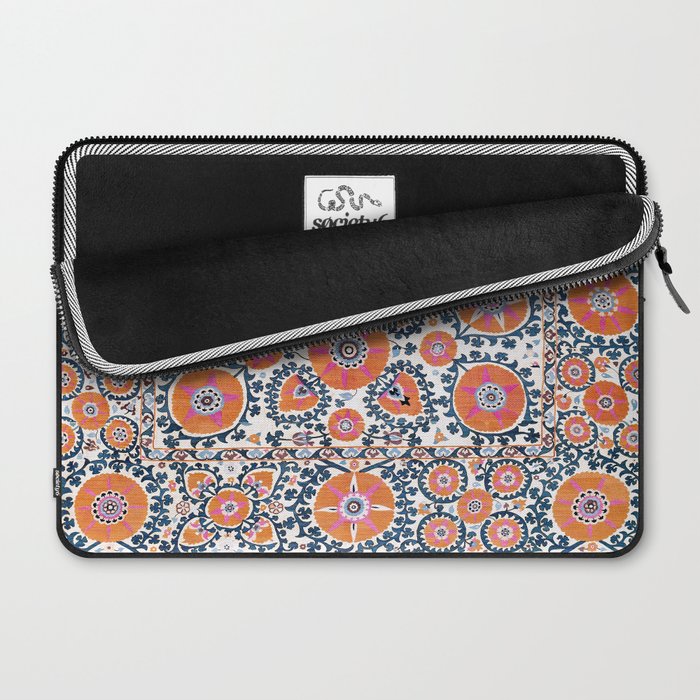 Shakhrisyabz  Suzani  Antique Uzbekistan Print Laptop Sleeve Gallery Image 2