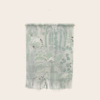 Jungle adventure soft sage green Wall Hanging Gallery Image 1