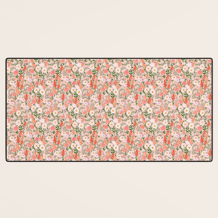 Late Summer Floral Desk Mat Gallery Image 3