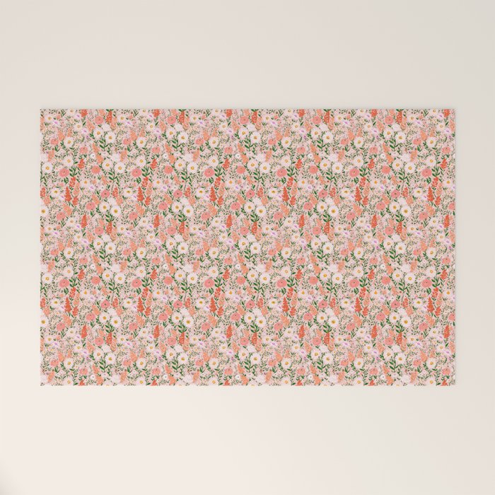 Late Summer Floral Welcome Mat Gallery Image 1