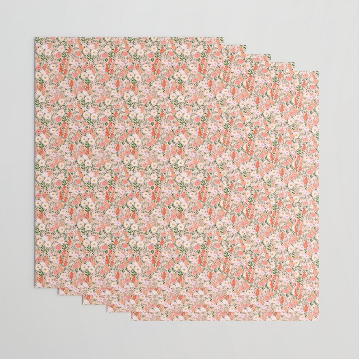 Late Summer Floral Wrapping Paper Gallery Image 3