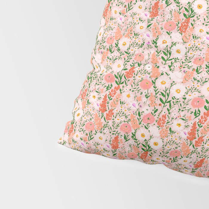 Late Summer Floral Pillow Sham Gallery Image 4