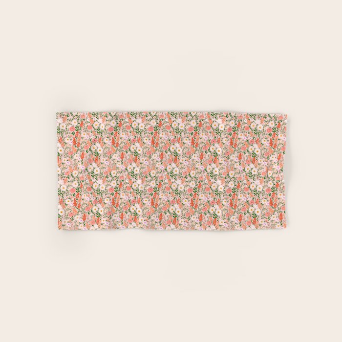 Late Summer Floral Bath Towel Gallery Image 1