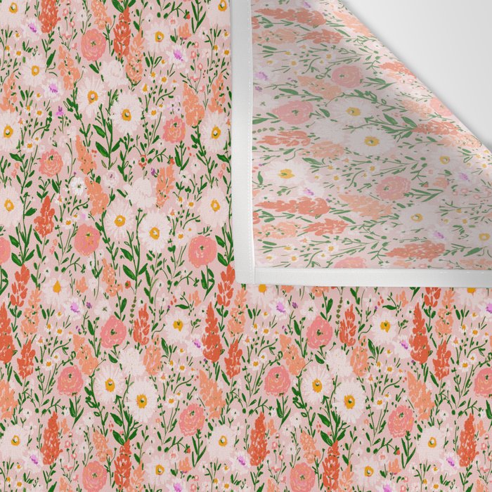 Late Summer Floral Wall Tapestry Gallery Image 3