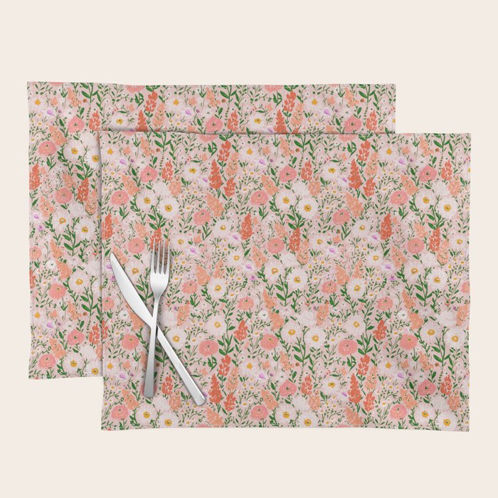 Late Summer Floral Placemat Gallery Image 1