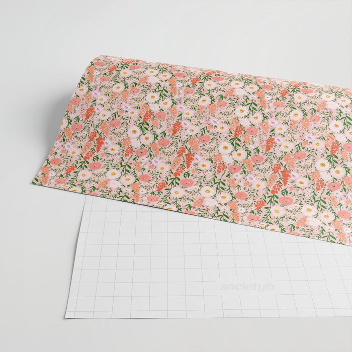 Late Summer Floral Wrapping Paper Gallery Image 2