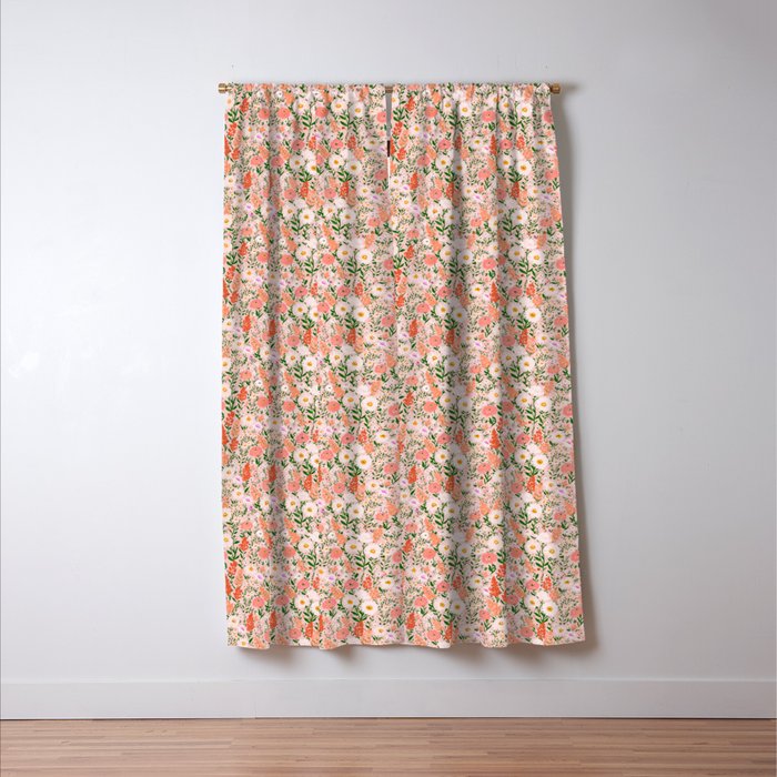Late Summer Floral Window Curtain Gallery Image 3