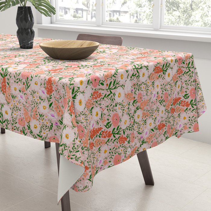 Late Summer Floral Tablecloth Gallery Image 3