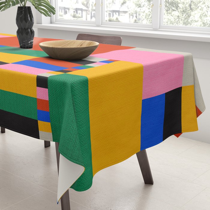 Pixels: Bauhaus Edition Tablecloth Gallery Image 3