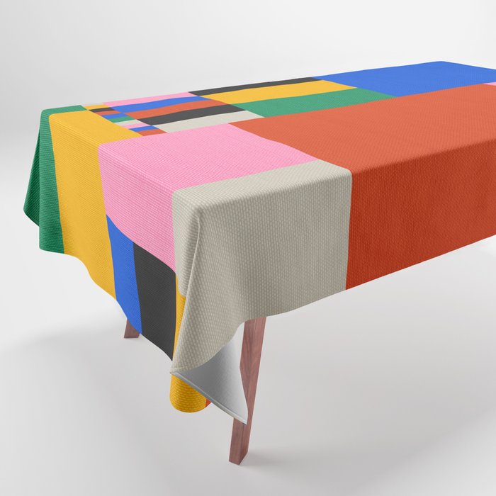 Pixels: Bauhaus Edition Tablecloth Gallery Image 1
