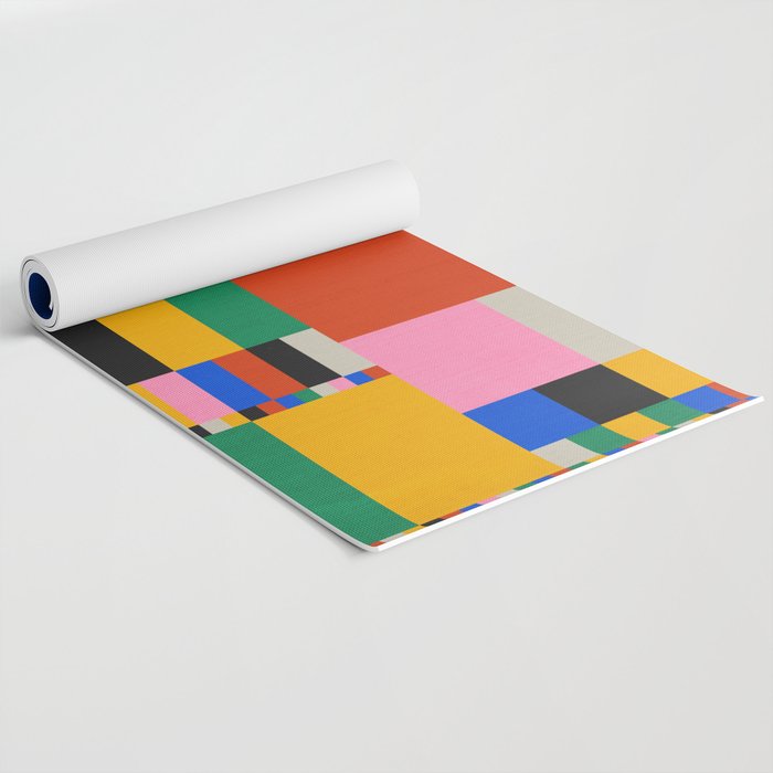 Pixels: Bauhaus Edition Yoga Mat Gallery Image 2
